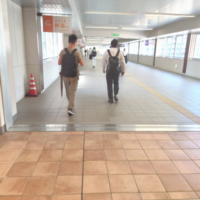 新潟駅から新潟留学センターへ行き方6