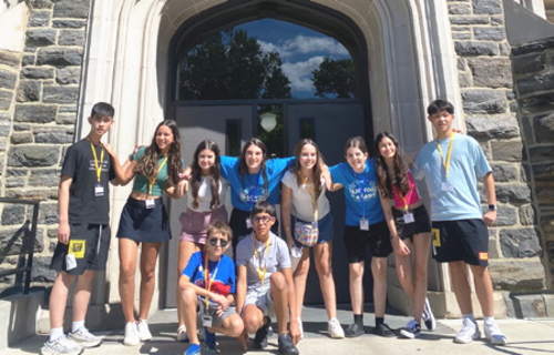 ジュニア留学　ニューヨーク・フォーダム大学キャンパス開催