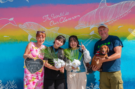 中高校生　ケアンズ留学　ホストファミリーの例