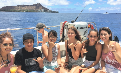 中高校生　夏休みハワイ短期留学　アクティビティ