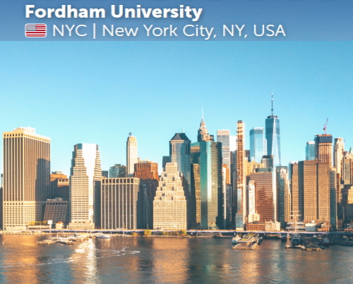ジュニア留学　ニューヨーク・フォーダム大学キャンパス開催
