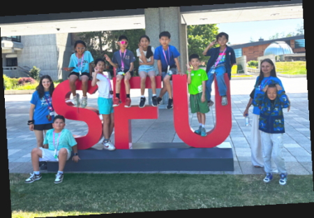 夏休みのカナダ留学　小学生　中学生　高校生　サイモンフレーザー大学 アクティビティ