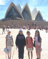 小学生のｼﾄﾞﾆｰ留学　アクティビティ