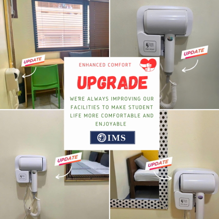 セブ留学　IMS　学生寮　ドライヤー