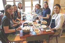 韓国　ソウル留学　ウエルカムランチ